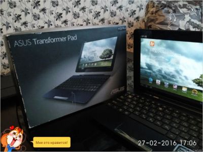 Лот: 7002193. Фото: 1. asus pad TF300TG. Планшеты