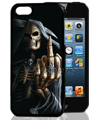 Лот: 4223770. Фото: 1. чехол череп 3д на 5 айфон. Чехлы, бамперы