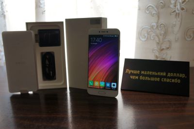 Лот: 12032820. Фото: 1. Новый! Xiaomi Mi 5C Rose Gold... Смартфоны