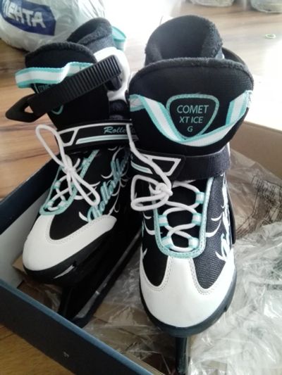 Лот: 16853523. Фото: 1. Коньки Rollerblade xt ice. Коньки