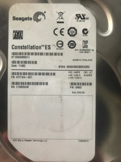 Лот: 11842300. Фото: 1. Жесткий диск Seagate Enterprise... Жёсткие диски (HDD)