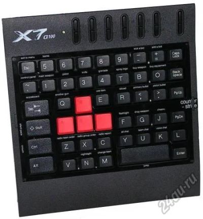 Лот: 5564056. Фото: 1. Клавиатура USB A4-Tech X7-G100... Клавиатуры и мыши
