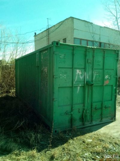 Лот: 13278045. Фото: 1. Контейнер 20 футов, хорошее состояние... Контейнеры грузовые