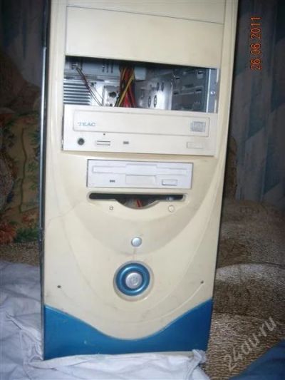 Лот: 1039926. Фото: 1. крпус +блок питания. Корпуса, блоки питания