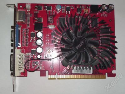 Лот: 182573. Фото: 1. PCI-E 1024Mb Palit GeForce 9500GT... Видеокарты