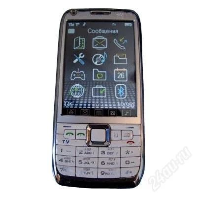 Лот: 1096590. Фото: 1. Nokia E71+ WiFi (W006) цвет Белый... Кнопочные мобильные телефоны
