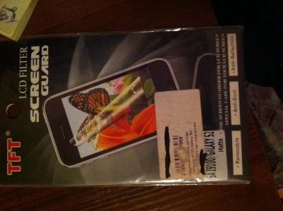 Лот: 3492125. Фото: 1. Защитная пленка Samsung i9100... Защитные стёкла, защитные плёнки