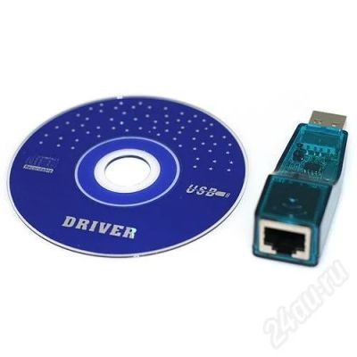 Лот: 687067. Фото: 1. Сетевой адаптер(USB сетевая карта... Сетевые карты