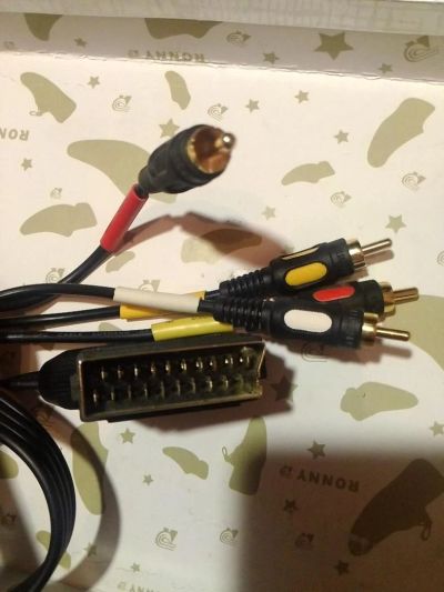Лот: 6739496. Фото: 1. SCART Кабель. Кабели