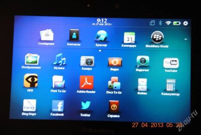 Лот: 2749463. Фото: 1. Планшет BlackBerry PlayBook, Wi-Fi... Планшеты