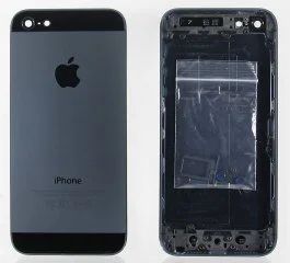 Лот: 9185467. Фото: 1. Корпус iPhone 5 Черный. Корпуса, клавиатуры, кнопки
