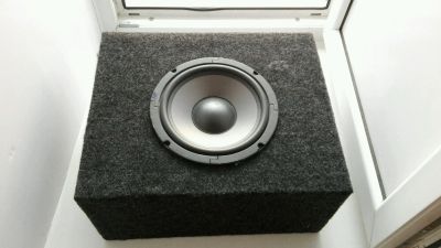 Лот: 9895874. Фото: 1. сабвуфер subwoofer с проводами. Сабвуферы