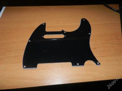 Лот: 1484824. Фото: 1. FENDER PICKGUARD TELECASTER BLACK. Аксессуары, комплектующие