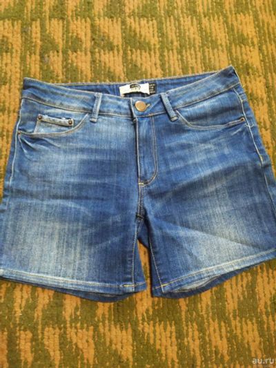 Лот: 16249356. Фото: 1. Шорты джинсовые Bershka р.44. Брюки, шорты