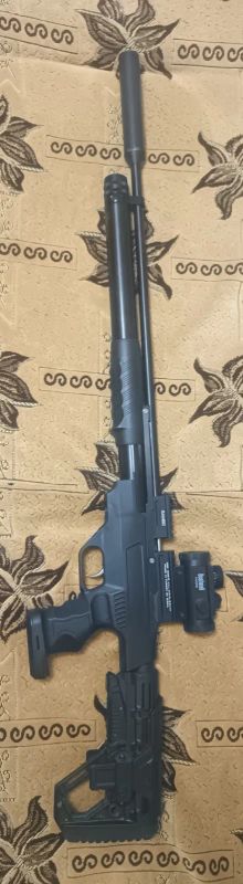 Лот: 24556421. Фото: 1. kral puncher breaker rambo 6.35... Пневматическое оружие