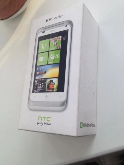 Лот: 4999714. Фото: 1. коробка от HTC RADAR C110. Коробки, инструкции