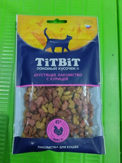 Лот: 25090455. Фото: 1. Лакомство 18 пачек TitBit для... Другое (животные и уход)