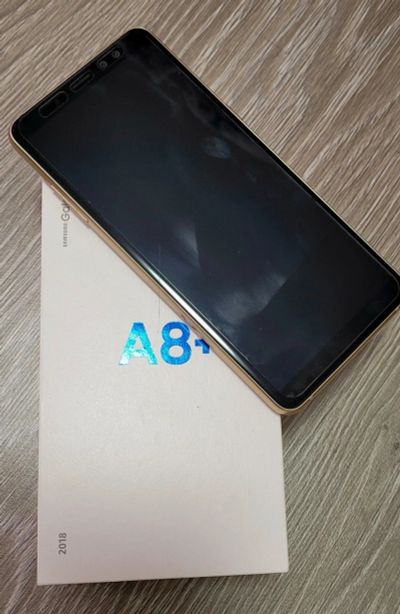 Лот: 18063853. Фото: 1. Samsung galaxy A8 plus. Смартфоны