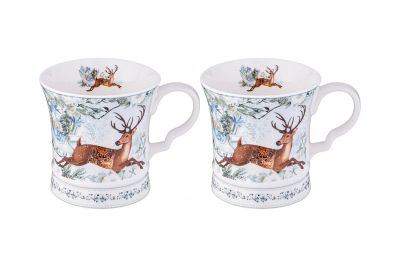 Лот: 24867795. Фото: 1. Набор кружек Lefard Christmas. Кружки, стаканы, бокалы