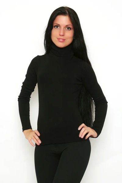 Лот: 9946462. Фото: 1. Водолазка на флисе, разм. 46. Свитеры, толстовки, худи