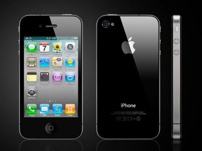 Лот: 5274836. Фото: 1. IPhone 4 8GB Черный. Смартфоны