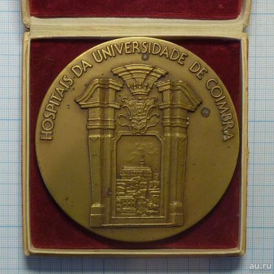 Лот: 15036520. Фото: 1. Португалия 1987 г Медаль Госпиталь... Сувенирные