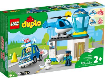 Лот: 25898456. Фото: 1. Lego duplo 10959 Полицейский участок... Конструкторы
