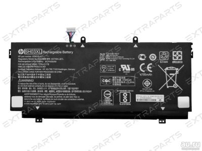 Лот: 15963763. Фото: 1. Аккумулятор HP Spectre x360 13-ac. Аккумуляторы