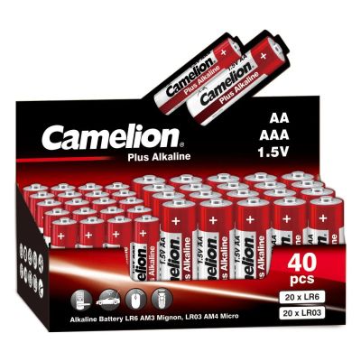 Лот: 24505850. Фото: 1. Батарейки Camelion Plus Alkaline... Батарейки, аккумуляторы, элементы питания