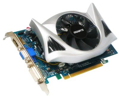 Лот: 6493525. Фото: 1. Gigabyte GeForce GT 240. Видеокарты