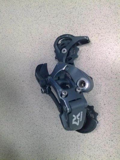Лот: 4789563. Фото: 1. Задний переключатель SRAM X7 длинная... Запчасти