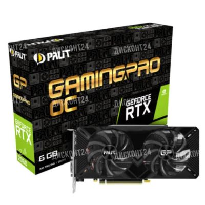 Лот: 14285777. Фото: 1. Видеокарта Palit GeForce RTX 2060... Видеокарты