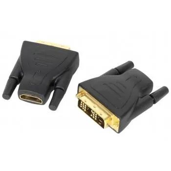 Лот: 25010562. Фото: 1. Переходник HDMI(F)-DVI 19 pin... Шлейфы, кабели, переходники