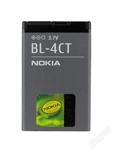 Лот: 1521649. Фото: 1. Аккумулятор на Nokia BL-4CT 3... Другое (запчасти, оборудование)