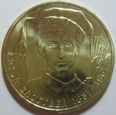 Лот: 7255010. Фото: 1. 2 злотых 2010. Артур Гротгер... Европа