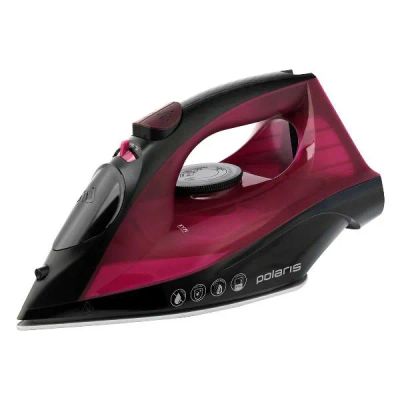 Лот: 24584612. Фото: 1. Утюг Polaris PIR 2430K Fuchsia. Утюги, парогенераторы, отпариватели