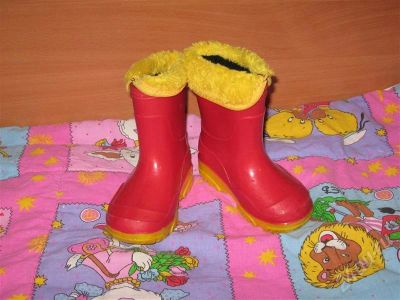 Лот: 618187. Фото: 1. сапоги резиновые. Другое (дети растут)