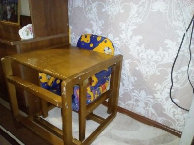 Лот: 10572416. Фото: 1. продам столик детский трансформер. Другое (дети растут)