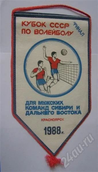 Лот: 532511. Фото: 1. Вымпел. Кубок СССР по волейболу... Другое (коллекционирование, моделизм)