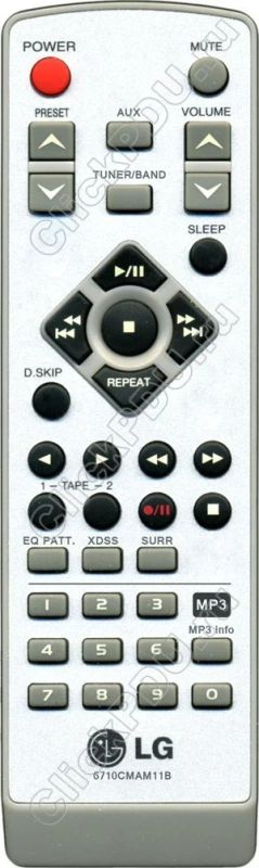 Лот: 15466263. Фото: 1. Куплю пульт для LG FFH-515 (муз... Пульты ДУ