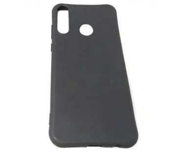 Лот: 19932576. Фото: 1. Чехол Huawei Y6p Силикон Черный... Чехлы, бамперы