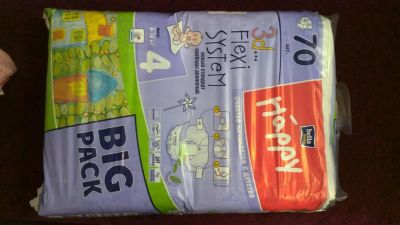 Лот: 5305803. Фото: 1. Памперсы bella happy 4 8-18 кг... Детская гигиена