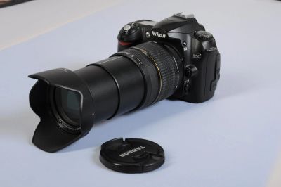 Лот: 6415088. Фото: 1. Nikon D50 + объектив Tamron 28-300. Цифровые зеркальные