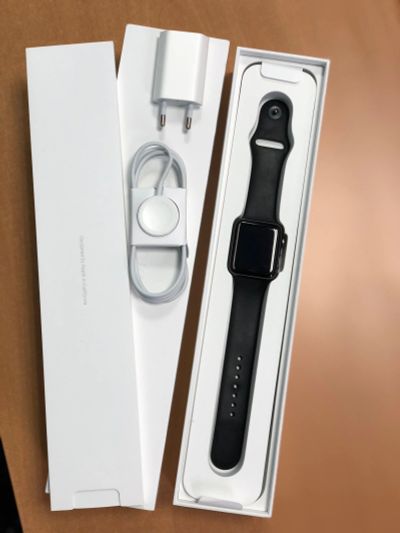 Лот: 11883770. Фото: 1. Apple Watch 2 42 mm Black. Смарт-часы, фитнес-браслеты, аксессуары