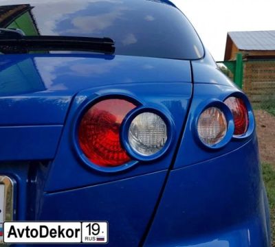 Лот: 14323376. Фото: 1. Накладки на задние фонари Chevrolet... Детали тюнинга