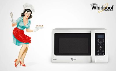 Лот: 16152624. Фото: 1. Микроволновая/СВЧ-печь Whirlpool... Микроволновки, мини-печи