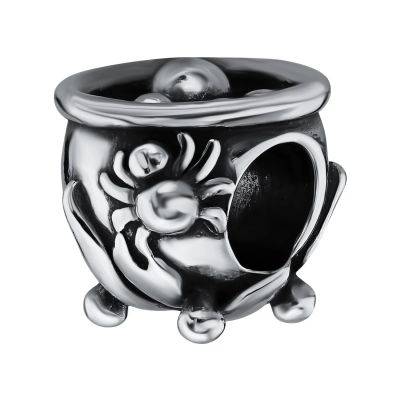 Лот: 23845225. Фото: 1. Подвеска-шарм Котел из серебра. Бусы
