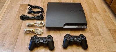 Лот: 16379734. Фото: 1. Прошитая Sony Playstation 3 Slim... Игровые приставки, консоли