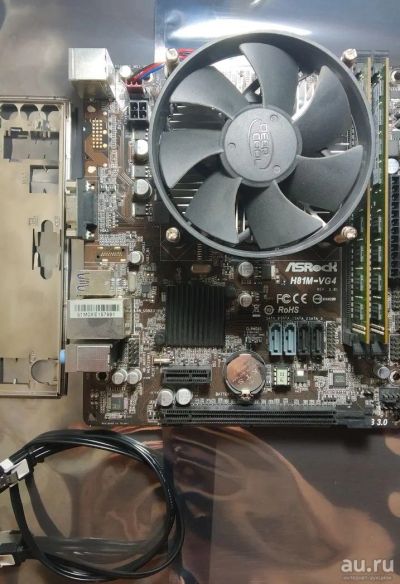Лот: 15434206. Фото: 1. MicroATX Сборка: Материнская плата... Комплекты запчастей