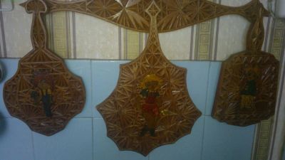 Лот: 5636473. Фото: 1. Продам комплект расписных досок... Другое (картины, панно)